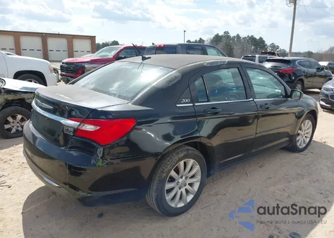 2013 Chrysler 200 Touring from USA, damaged, VIN 1C3CCBBB2DN624720